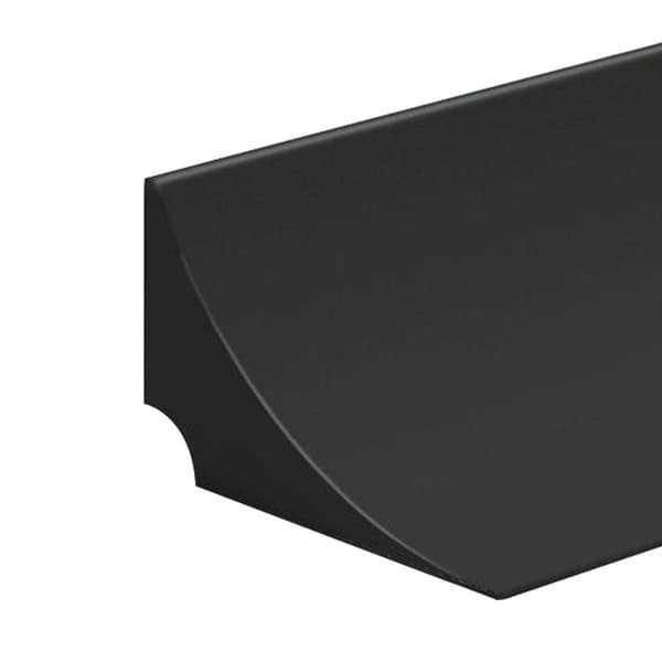 Vandstopper Vandtilbageholdelsesliste SORT 150CM sort black 150cm