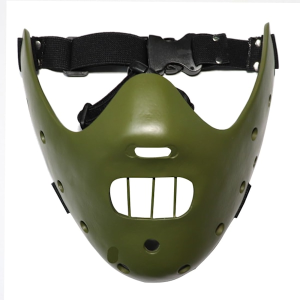 Infinity Gauntlet Hannibal Lecter Maske The Silence of The Lambs Resin Grusom Drapsmann Film Maske Green