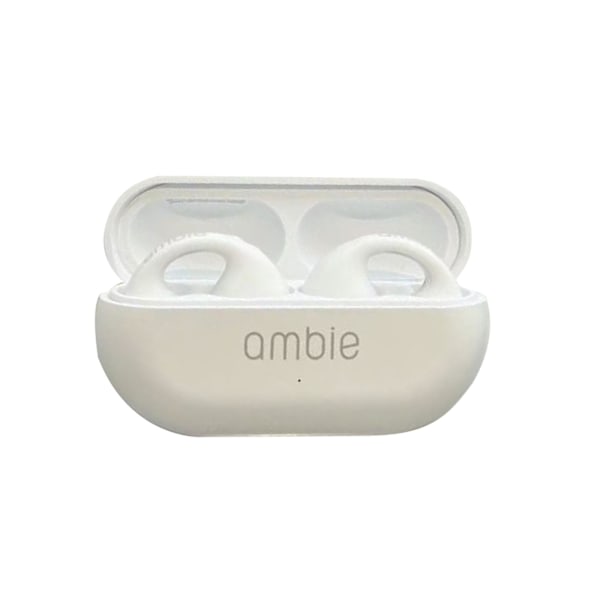 Kreativ In-Ear Stil Ambie Øreklemme Ben Bluetooth Headset White