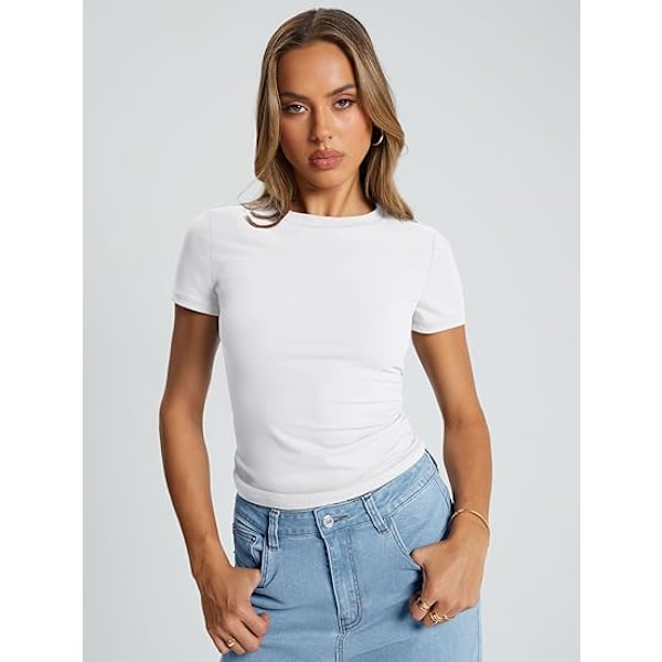 Zecang Forårs T-shirt til Kvinder (Style 8455): Hurtigtørrende, Kortærmet til Yoga, Fitness, Udendørs Løb som Cover-up