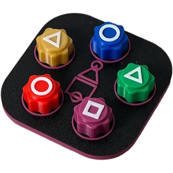 Squid Game 2, Gonggi Koreansk Spel, Gong Gi Koreansk Folkligt Spelset, Koreansk Traditionellt Spel Koreanska Jacks Spel, för Squid TV-fans och Barn M M triangle