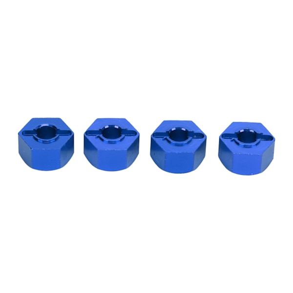 12mm Hex Hub -pyörän adapterit alumiiniseosta RC Hex -pyörän navan adapteri ristiavaimella RC-auton päivitystarvikkeisiin, tummansininen