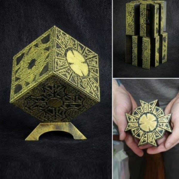 CDQ Hellraiser Puslespill Boks Bevegelig Klage Horror Prop Leker