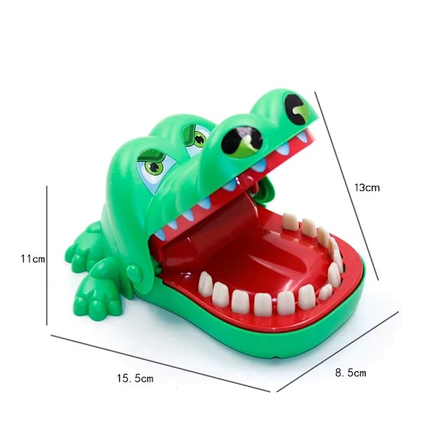 Krokotiilihammaslääkäri - Pelejä ja leikkiä lapsille Green Grön