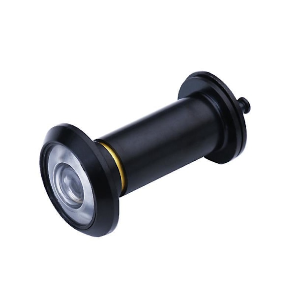 16 mm sort dørkighul med privatlivsbeskyttelse og bred synsvinkel 0.1
