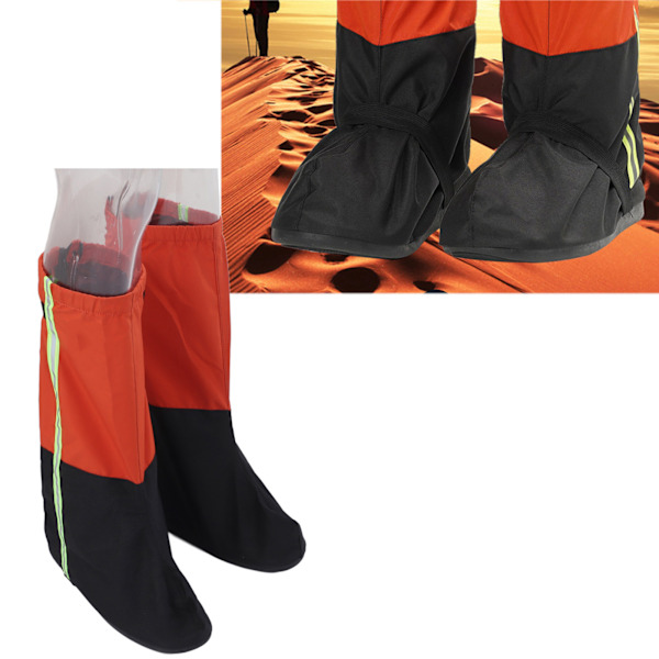 Shoe Covers Waterproof Rain Snow Boots Covers Leg Gaiters for Outdoor Camping Fishing Cycling Riding XL