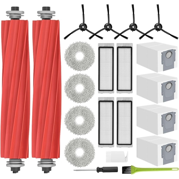 Robotdammsugare Tillbehörssats, Roborock Q Revo Reservdelar, Robotdammsugare Reservdelar