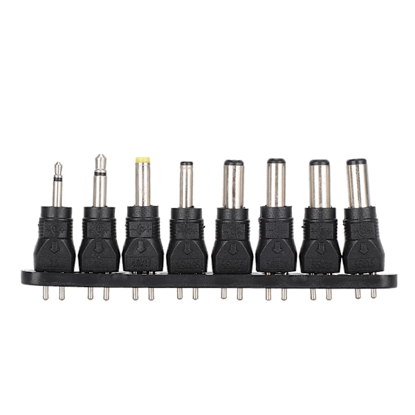30W Strömförsörjningsadapter Justerbar Spänning 3-12V med 9st DC-kontakt 2.1A Utgång 100-240V EU-kontakt{GKS}
