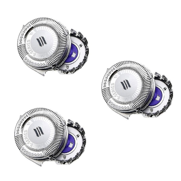 3 st Ersättningsrakhuvuden för Philips Norelco Hq8 Pt860 Pt870 At890 Hq7760 Hq8875 Hq7320 Hq7890【GKS】
