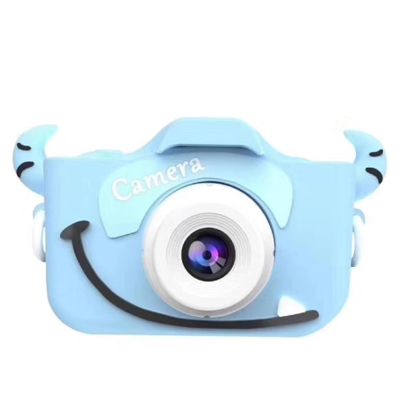 (Blå) Leksakskamera för barn, 2,0-tums digitalkamera för barnskärm