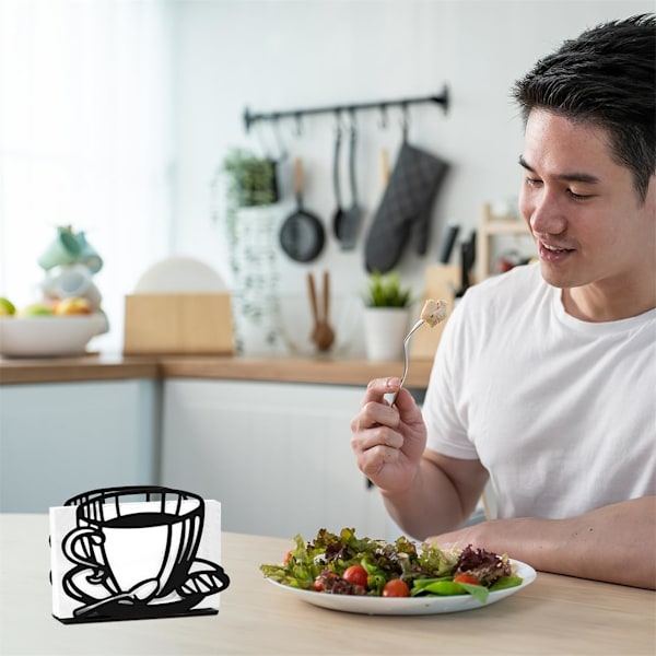 Servettförvaringslåda lämplig för hemmakök och restaurang