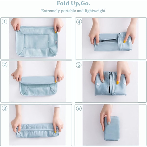 Pakke Cubes til Kuffert Pakke Cubes til Kuffert Organizer Vandafvisende
