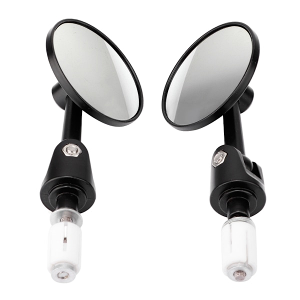 2 stk. Motorcykel Modificerede Foldbare Styr Spejle Reflekterende Sidespejle 22mm 0.4