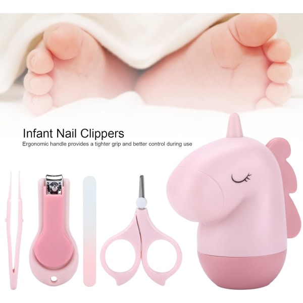 Baby Nagelklippare, Baby Nail Kit Tighter Grip för Baby Nagelvård (