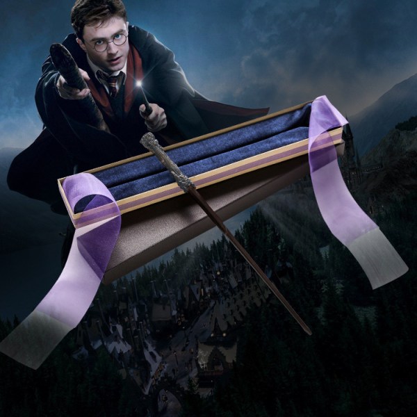 Hermione Grangerin taikasauva Ollivanderin taikasauvalaatikossa