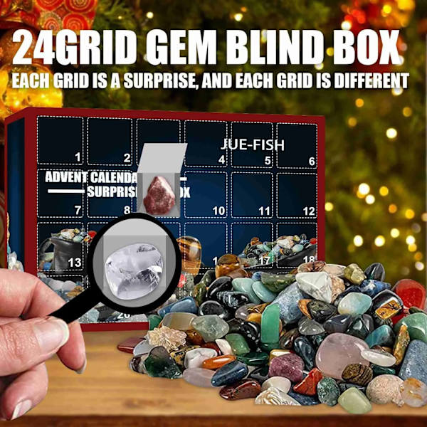 Ny Adventskalender 2021 Jul Leksak för Barn Nedräkningskalender 24 Dagar Jul Leksaker Jul Tryck Bubblor Leksak Pack Present Jul Grey
