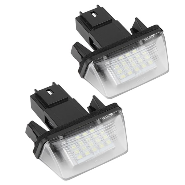 kpl 18 LED vasen & oikea rekisterikilven valo Citroen C3 2002‑2009[GKS] 0.1