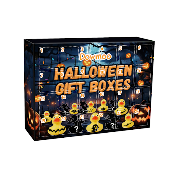 Halloween Countdown Calendar Blind Box Ghost Ghost Atmosphere Gothic Christmas 24 Gifts Advent Day Box