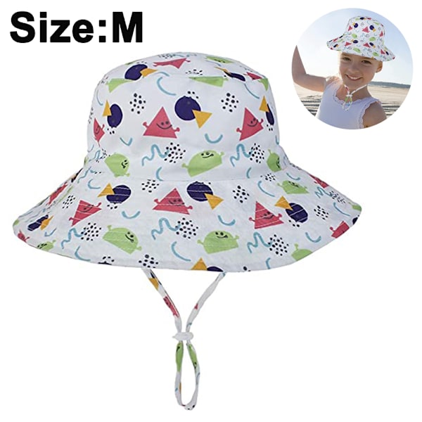 Baby Toddler Solhatt for Strand - Bredbremmet Utomhushatt for Jenter og Gutter