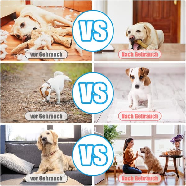 Hundeklikker (Blå + Hvit)
