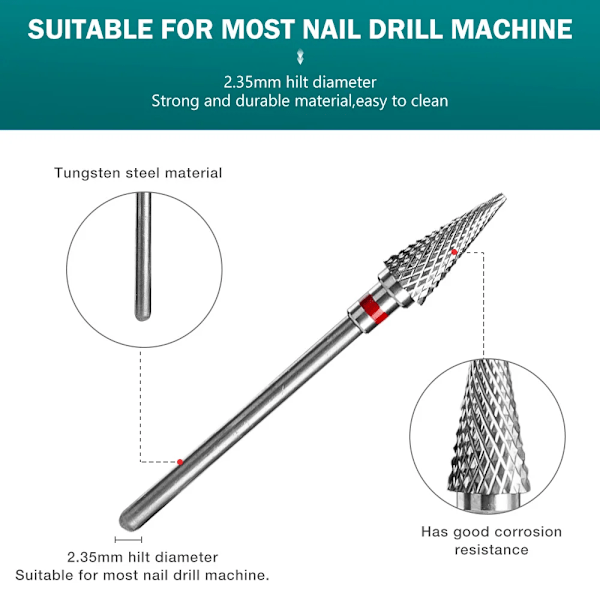 Nagelfil buffer Nagelkonst Tillbehör Verktyg 48
