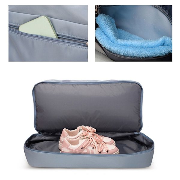 Reisevesker for kvinner Weekender håndveske LILLA - salg Purple