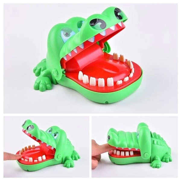 Krokotiilihammaslääkäri - Pelejä ja leikkiä lapsille Green Grön
