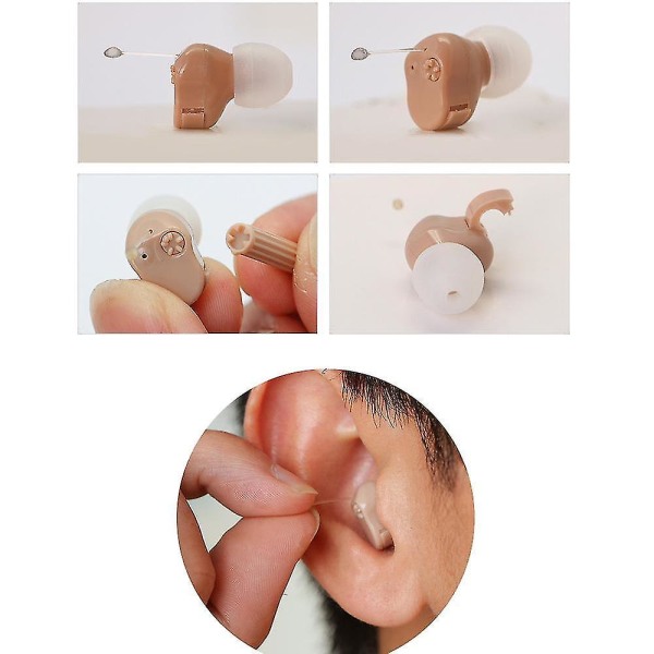 HHL Mini hörapparat innerörat osynlig förstärker hörapparater för äldre