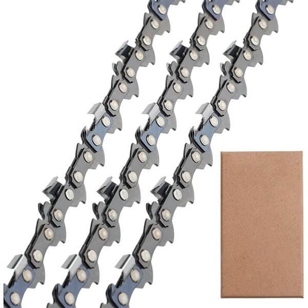 Pakkaus Low Kickback -moottorisahanteräketju 3/8\" LP 50 lenkkiä 1,1 mm 35 cm Yhteensopiva Stihl 009-023 MS170-210 Memkey -sahoille