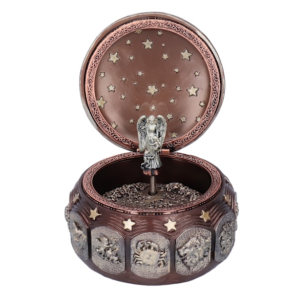 Music Box Fashion Creativity Rotating 12 Constellations Friends Birthday Holiday Gifts Cups Gemini Castle in the Sky