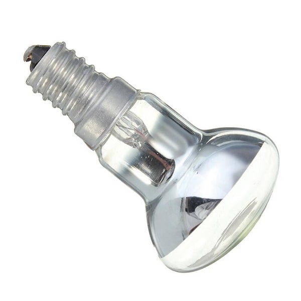 Reservepære til lavalampe E14 R39 30W Spotlight Skru inn pære Klar reflektor Spot Light Bulbs La [dB} Transparent