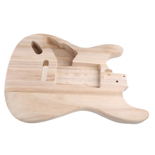 Ubehandlet lønnegitar-kropp, reservedel for elektrisk gitar, tom gitarkropp 1.28 Forehand