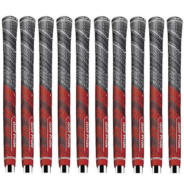 10 kpl Golf Pride MCC PLUS 4 +Golf-gripit vakiokoko punainen Red