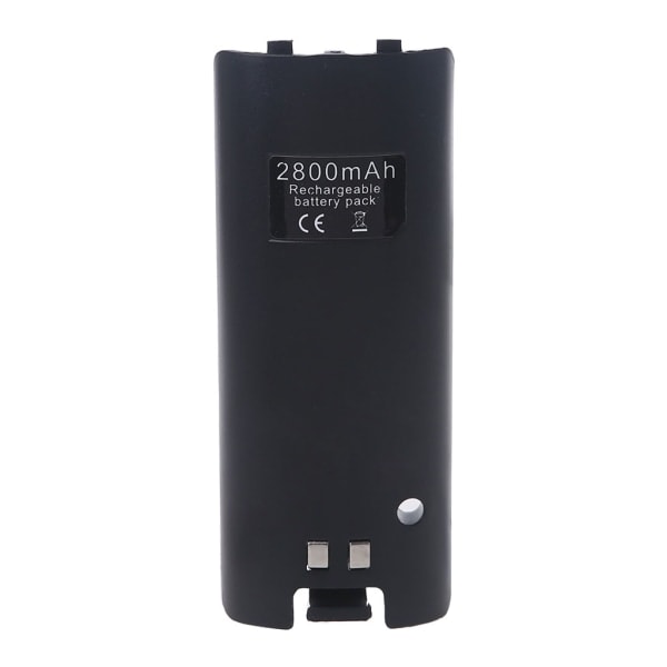 2800Mah Säkert Uppladdningsbart Batteri för WII för WII U Spelkonsol 2st/förpackning Vit