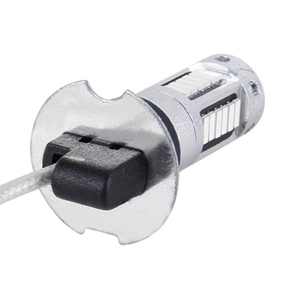 2 stk. H3 10W 30 SMD-4014 LED tågelygter til bil, DC 12V Red Light