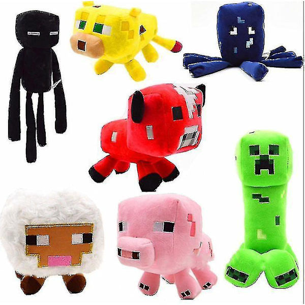 Minecraft Plyschlelu Creeper Pehmolelu Pehmeä Plysch Lapselle Lahja-1