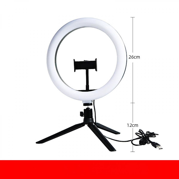 10 tommer Fill Light Ring Light Supplerende Lys Led Fill Light