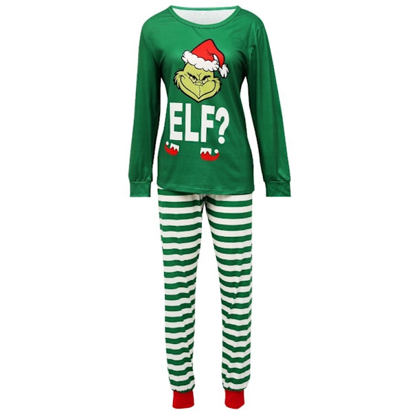 Matchande julpyjamas för familjen Greenwich - Föräldra-barn set för kvinnor Women 2XL