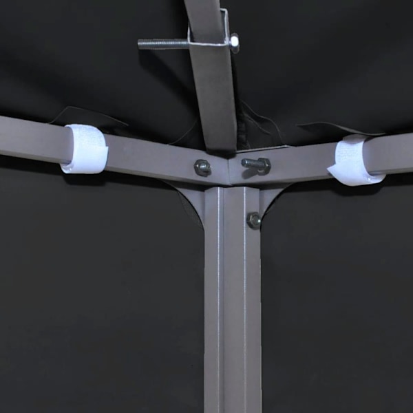 vidaXL Gazebotak 310 g/m² 3x3 m Grå Grey gray