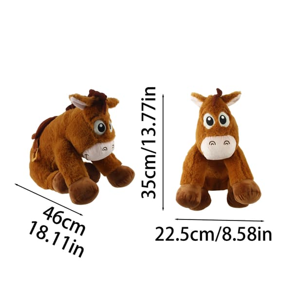 Sød Pixar Pony Plyslegetøj, Børnefødselsdagsgave 25cm