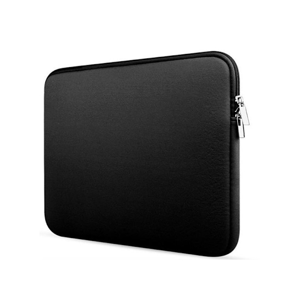 Laptop-etui - Vælg størrelse Sort Sort Black 15 inch - Black