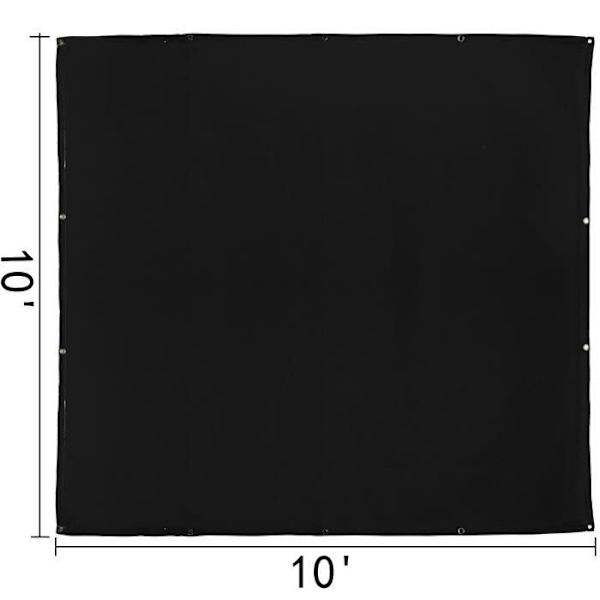 VEVOR Fiberglass paloturvapeite 3,05 x 3,05 m - Palosuojaus 550°C