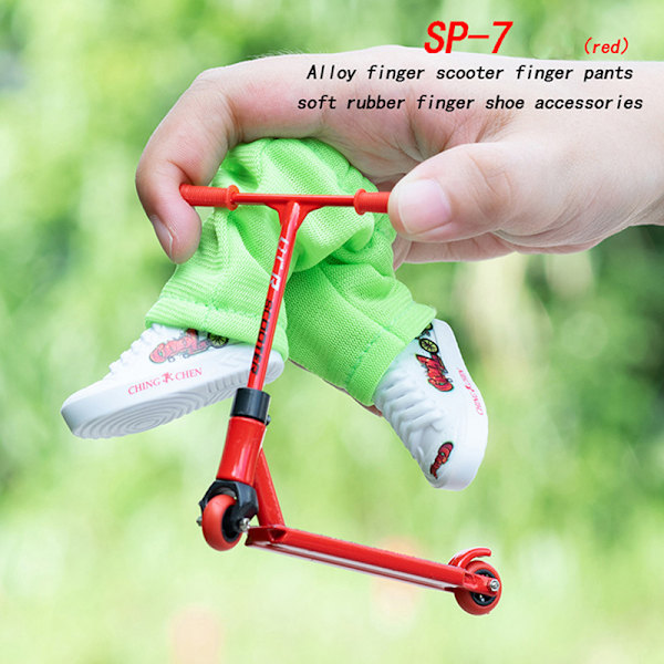 Mini Sormipotkulauta Set Mini Sormiskeittilauta Housuilla Green