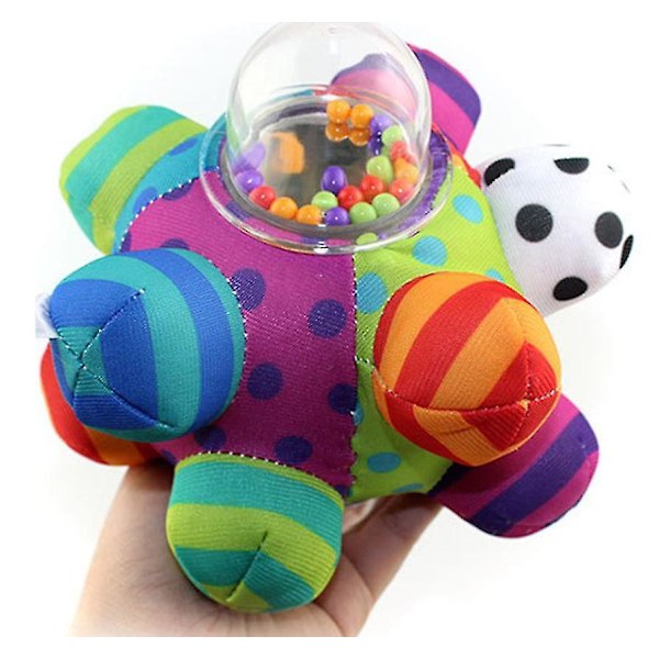 Leksaker Rolig Liten Högljudd Bell Boll Skallra Leksak Utveckla Intelligens Greppleksak（B）{GKS}