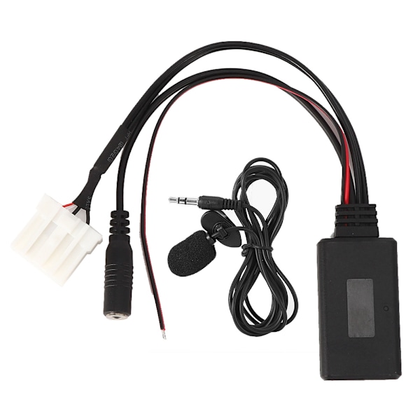 AUX-in Kabeladapter Bil Bluetooth 5.0 Mikrofon Passer for Mazda 2 3 5 6 RX8[GKS] 0.1