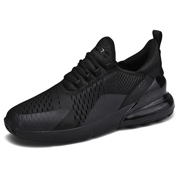 Herr Air Sports Löparskor Andningsbara Sneakers Max 270 Svart Svart Black 38