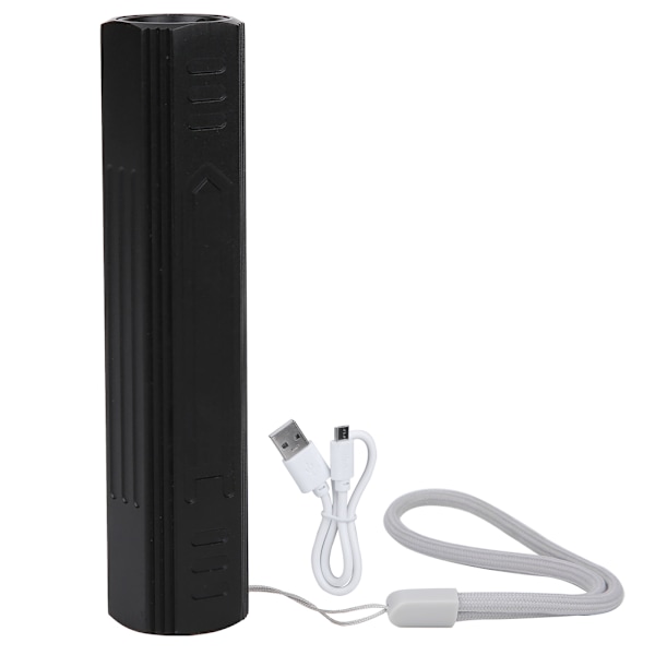 Multifunktionell Handhållen LED UV 365nm Ficklampa USB Uppladdningsbar
