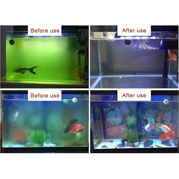 Senkbar UV Sterilisatorlampe for Akvarium 13W【GKS】