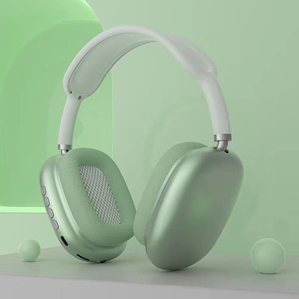 Nye P9-Max TWS Bluetooth Hovedtelefoner Trådløse Head-mounted Gray