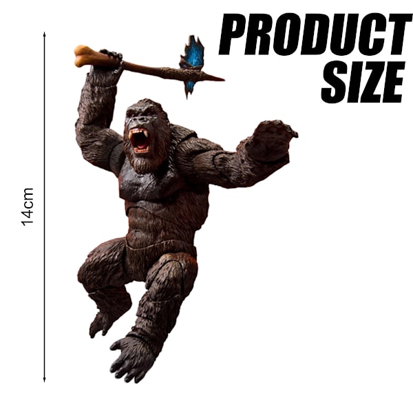 TAMASHII NATIONS - Godzilla VS. Kong - Kong fra filmen Godzilla VS. Kong (2021), Bandai Spirit's SHMonsterarts